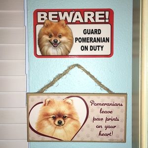 Other - Pomeranian Wall Decor Bundle Other - Pomeranian Wall Decor Bundle